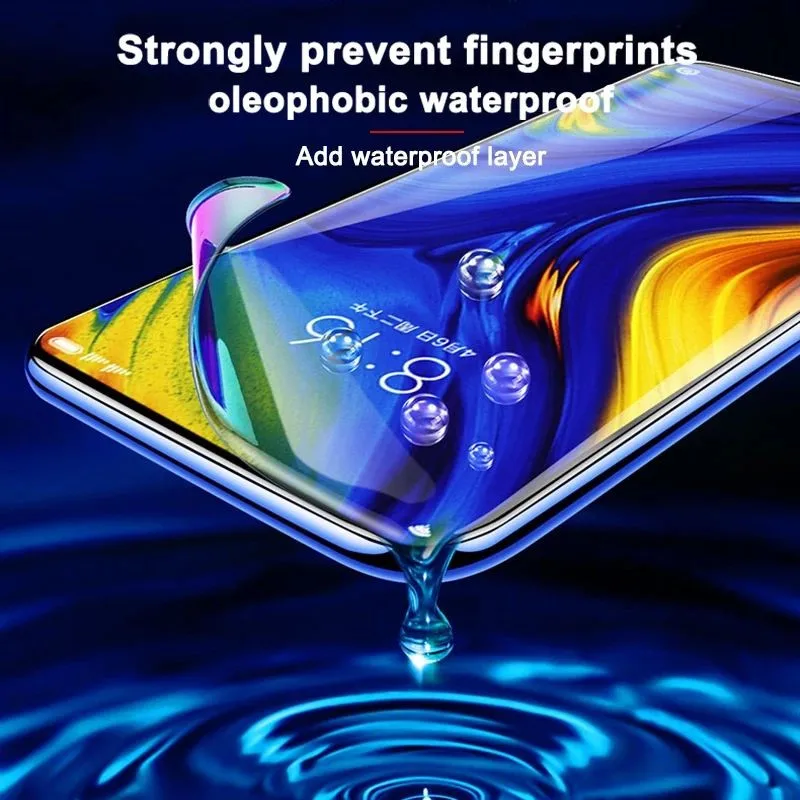 Film protecteur d'écran hydrogel pour Samsung Galaxy, S23, S20, S21, S22 Plus Ultra FE, Note 20, 9, 10 Plus, A52S, A30, A53, A51, A50, A21S, 4 pièces 3