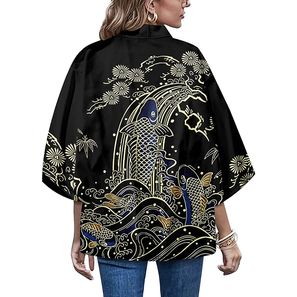 2023 Kimono XXS-6XL Loose Japanese Cardigan Women Men Cosplay Yukata Clothing Harajuku Samurai Kimono
2023 Kimono XXS-6XL Loose Japanese Cardigan Women Men Cosplay Yukata Clothing Harajuku Samurai Kimono