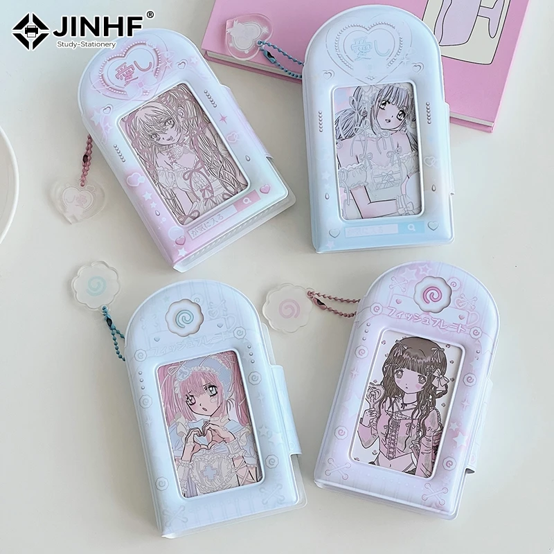 1pc Hollow Photo Album 3 Inch Kpop Idol Photocard Holder Cartoon Pendant Mini Instax Photos Collect Book Pictures Storage
1pc Hollow Photo Album 3 Inch Kpop Idol Photocard Holder Cartoon Pendant Mini Instax Photos Collect Book Pictures Storage