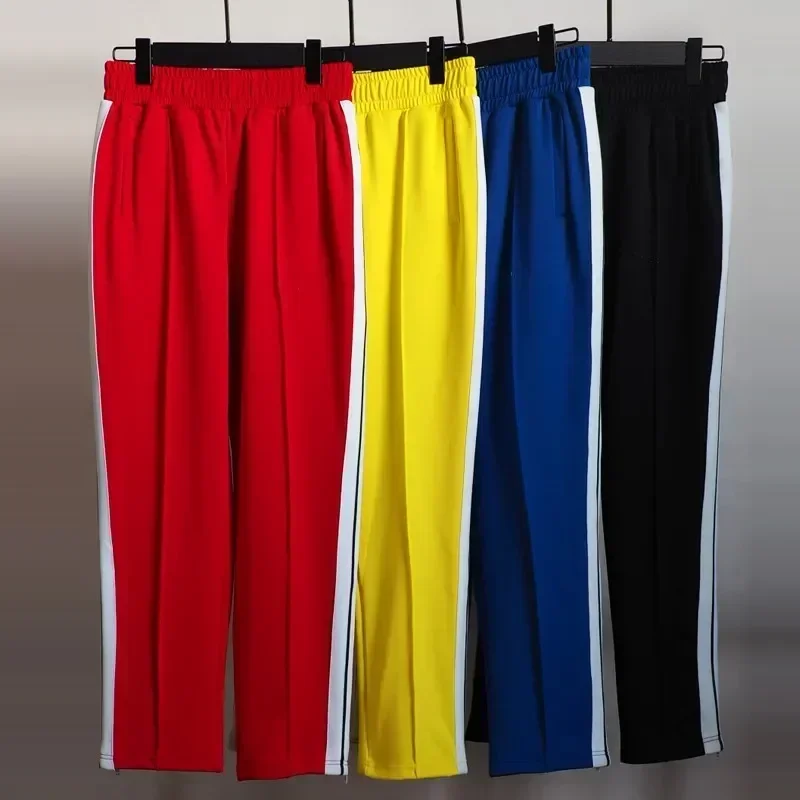 Men's and women's Angel pants Casual jogging pants Street overalls Men's striped edge High quality tracksuit pants
Men's and women's Angel pants Casual jogging pants Street overalls Men's striped edge High quality tracksuit pants
