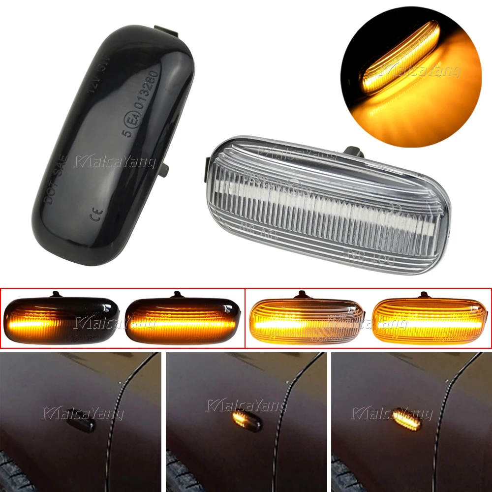 Dynamic Turn Signal Light For Audi A3 S3 8P A4 S4 RS4 B6 B7 B8 A6 S6 RS6 C5 C7 Flashing LED Side Marker Fender Indicator Lights
Dynamic Turn Signal Light For Audi A3 S3 8P A4 S4 RS4 B6 B7 B8 A6 S6 RS6 C5 C7 Flashing LED Side Marker Fender Indicator Lights