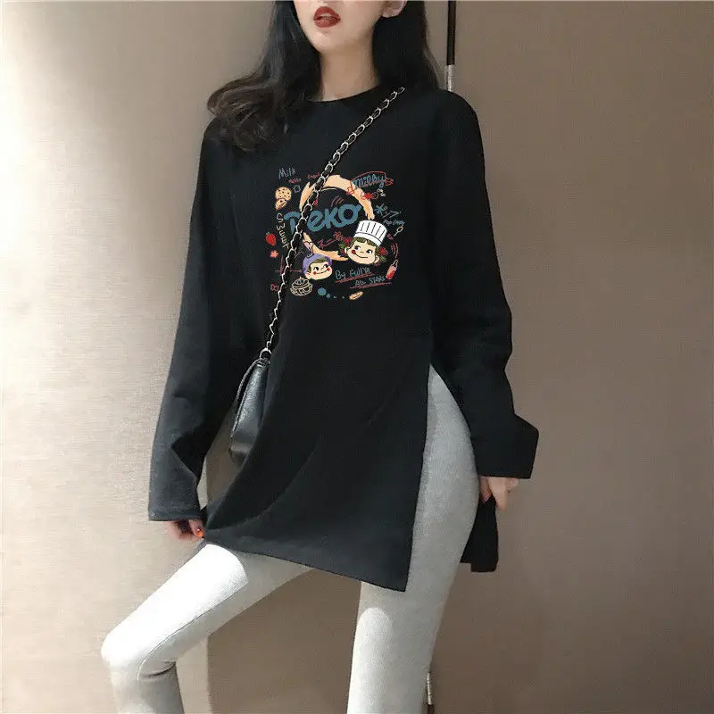 Fashion O-Neck Printed Irregular Casual Shirt Female Clothing 2023 Autumn New Loose Korean Tops All-match Tee Shirt
Fashion O-Neck Printed Irregular Casual Shirt Female Clothing 2023 Autumn New Loose Korean Tops All-match Tee Shirt