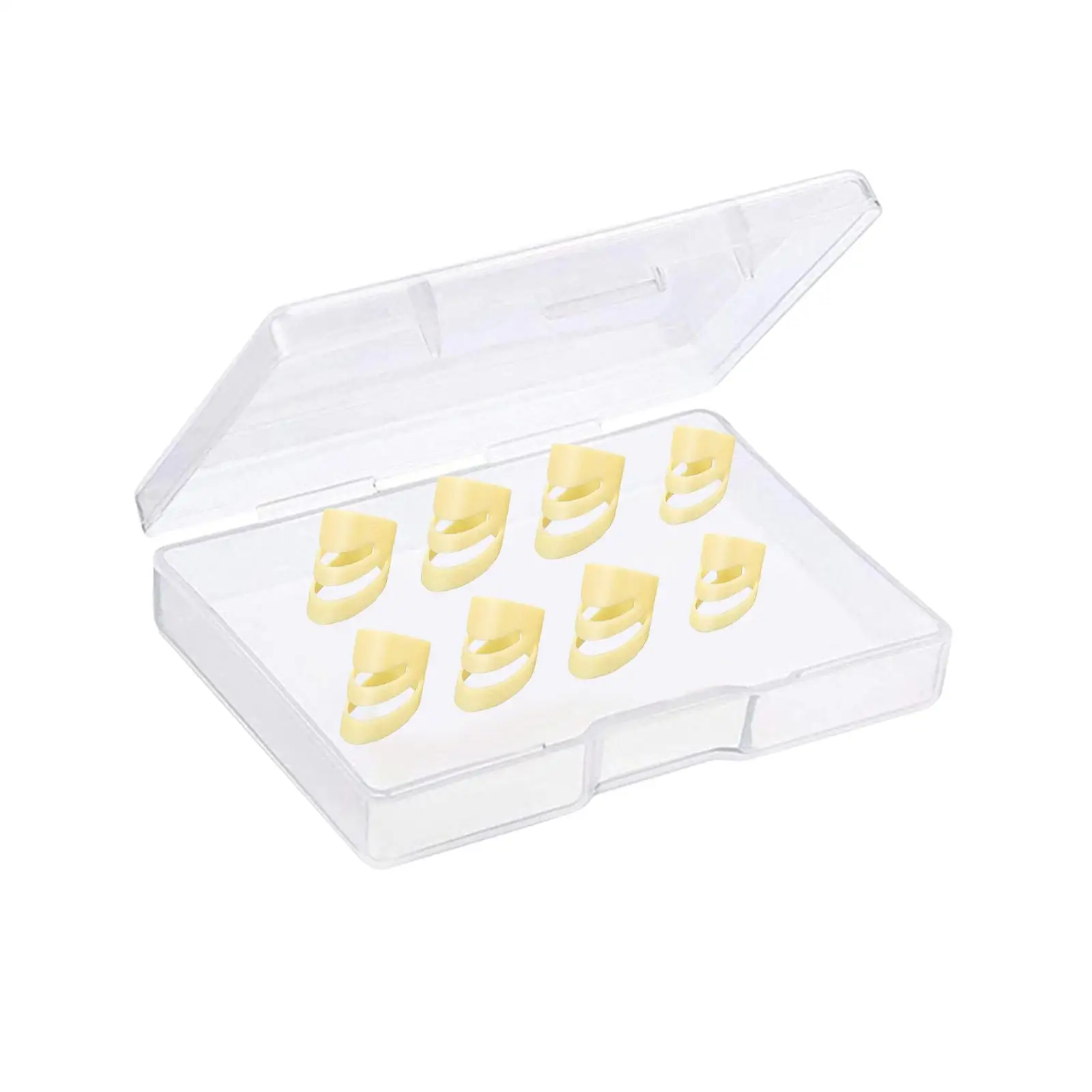 8x Fingerpicks with Storage Box Portable Guitar Picks for Mandolin Harp Bass
8x Fingerpicks with Storage Box Portable Guitar Picks for Mandolin Harp Bass