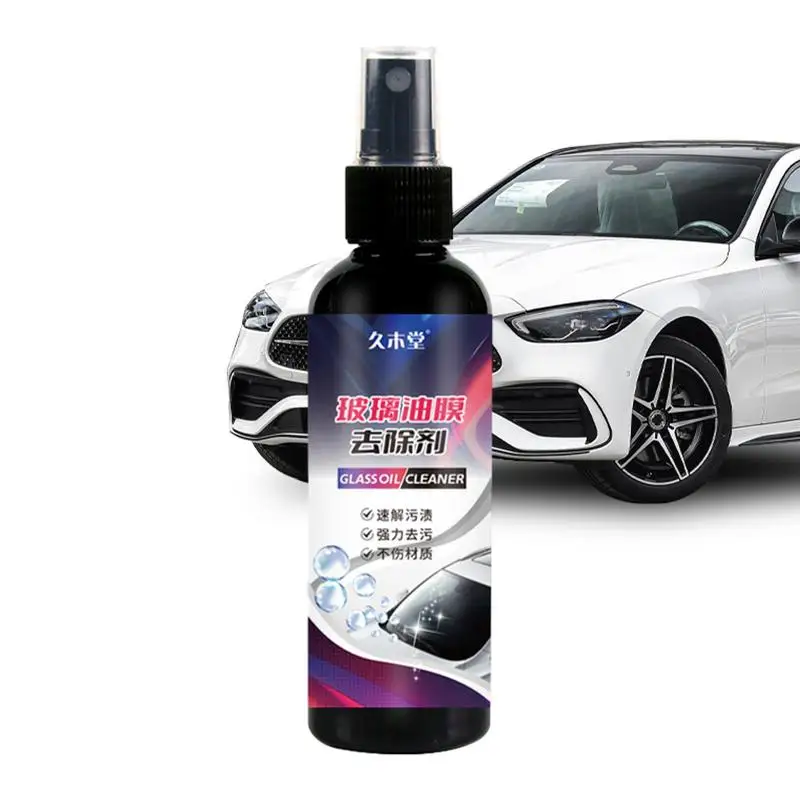 

Car Glass Oil Film Removing Spray Deep Cleaning Polishing Glass Cleaner For Auto Windshield Home Streak-Free Shine Glass Cleaner