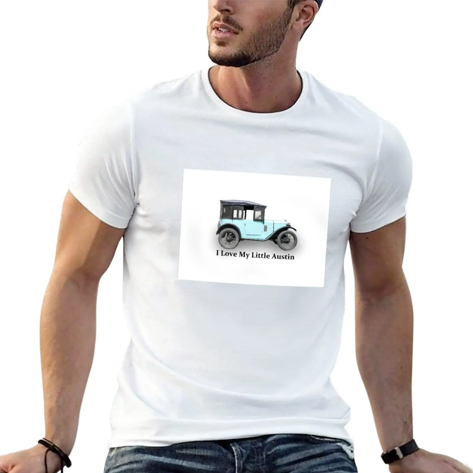 

1929 Austin Seven. T-Shirt blank t shirts Short sleeve Tee shirt graphics t shirt T-shirts for men cotton