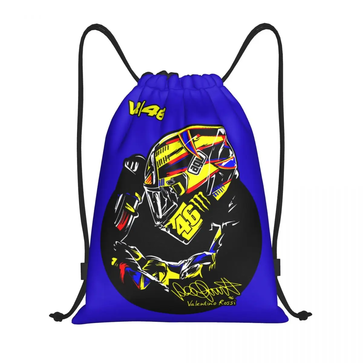 

Индивидуальная итальянская сумка на шнурке Racer Rossis для мужчин и женщин, легкий рюкзак для хранения в спортивном зале и мотогонок