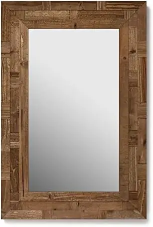 Dark Wood Farmhouse Mirror, Wooden Large Rustic Mirror, Bedroom Mirrors for WALL Decor, Decorative Wood Mirror Living Room or
Dark Wood Farmhouse Mirror, Wooden Large Rustic Mirror, Bedroom Mirrors for WALL Decor, Decorative Wood Mirror Living Room or