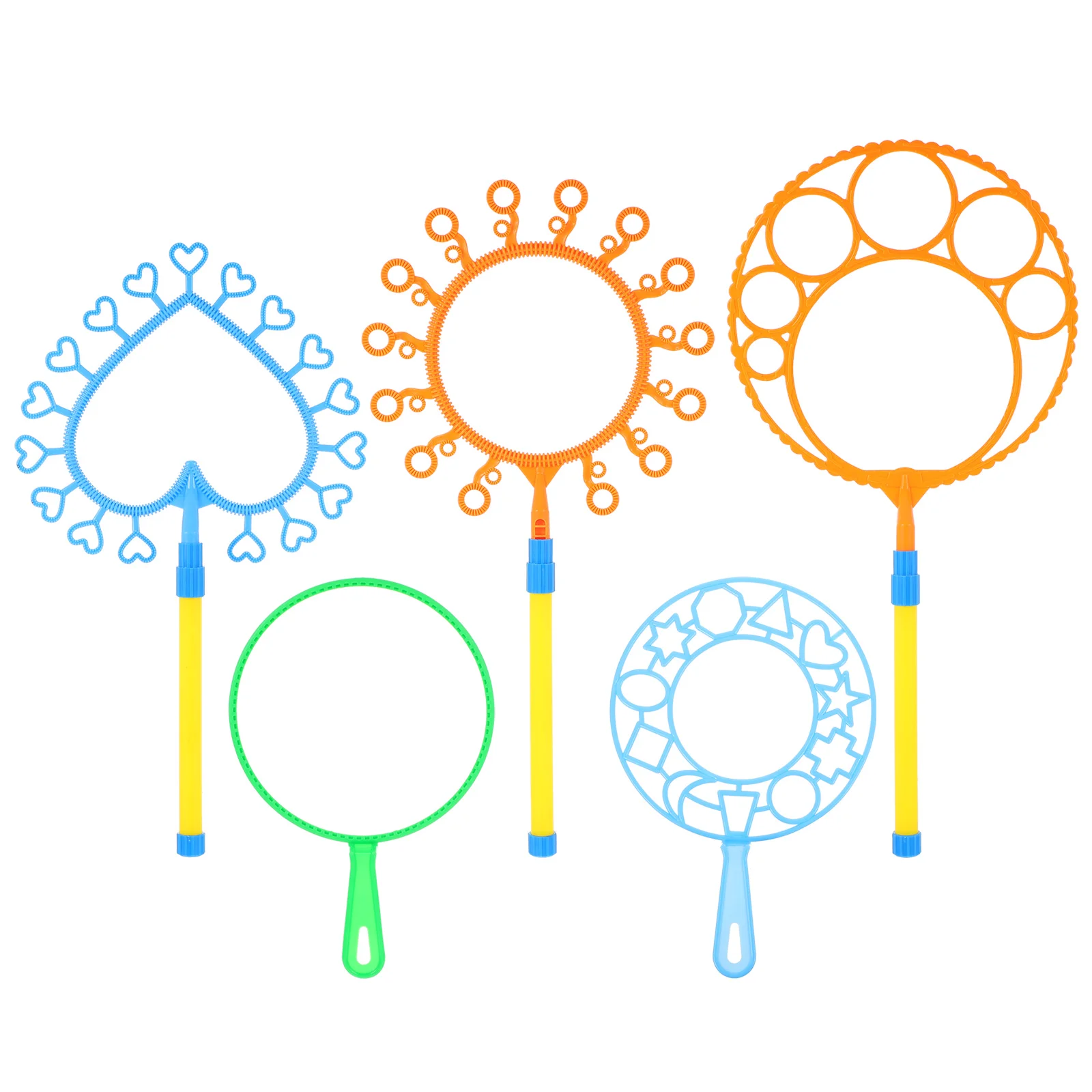 5 Pcs Bubble Circle Colorful Wand Outdoor Bubbles Maker Wands Party Favors Child
5 Pcs Bubble Circle Colorful Wand Outdoor Bubbles Maker Wands Party Favors Child
