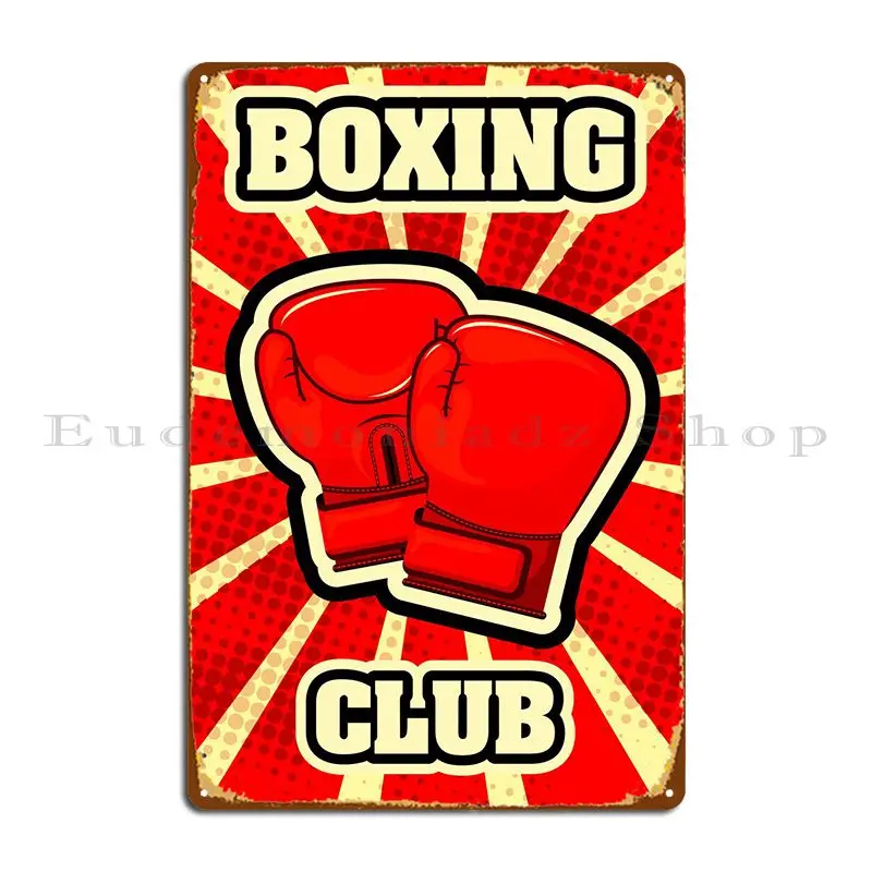 Boxing Club Metal Sign Cinema Rusty Home Printing Cinema Tin Sign Poster
Boxing Club Metal Sign Cinema Rusty Home Printing Cinema Tin Sign Poster