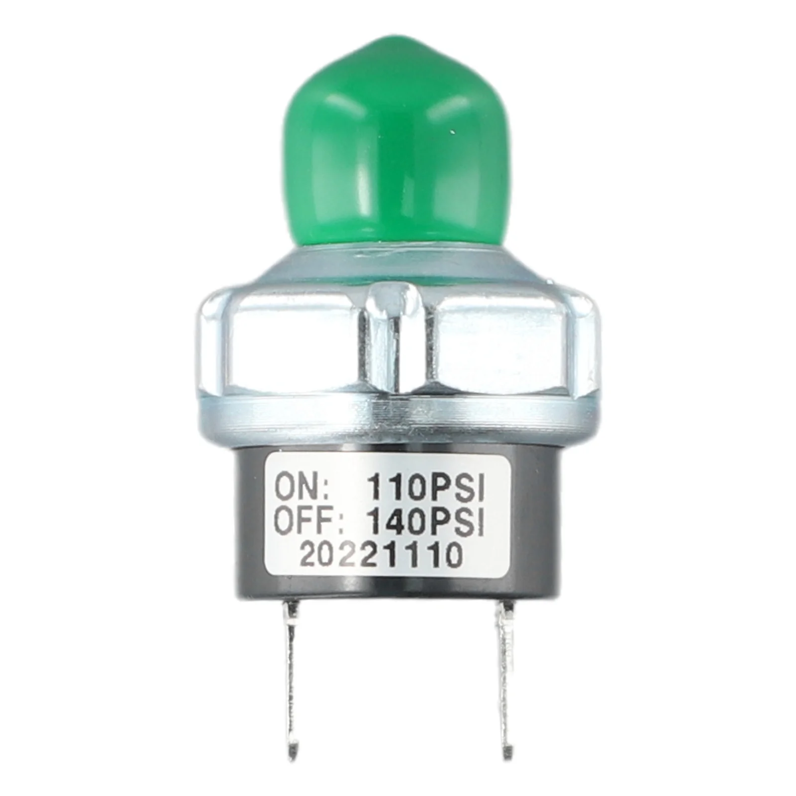 1pc 1/4''NPT Male Thread Air Compressor Pressure Switch Power Tool Accessories For 12V/24V DC Compressors 70-100PSI/90-120PSI
1pc 1/4''NPT Male Thread Air Compressor Pressure Switch Power Tool Accessories For 12V/24V DC Compressors 70-100PSI/90-120PSI