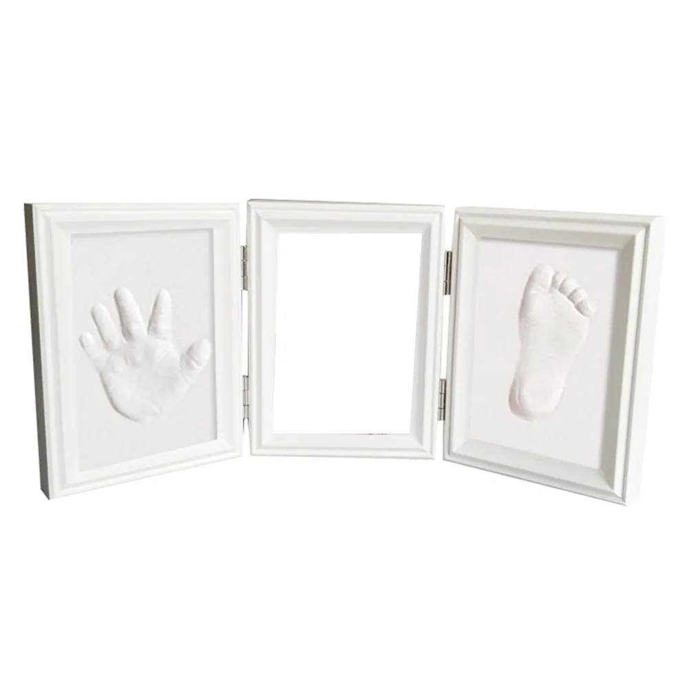 Wooden Three-Fold Photo Frame Newborn Full Moon Gift Baby Handprint Footprint Mud Set DIY Picture Photo Frame Home Decoration
Wooden Three-Fold Photo Frame Newborn Full Moon Gift Baby Handprint Footprint Mud Set DIY Picture Photo Frame Home Decoration