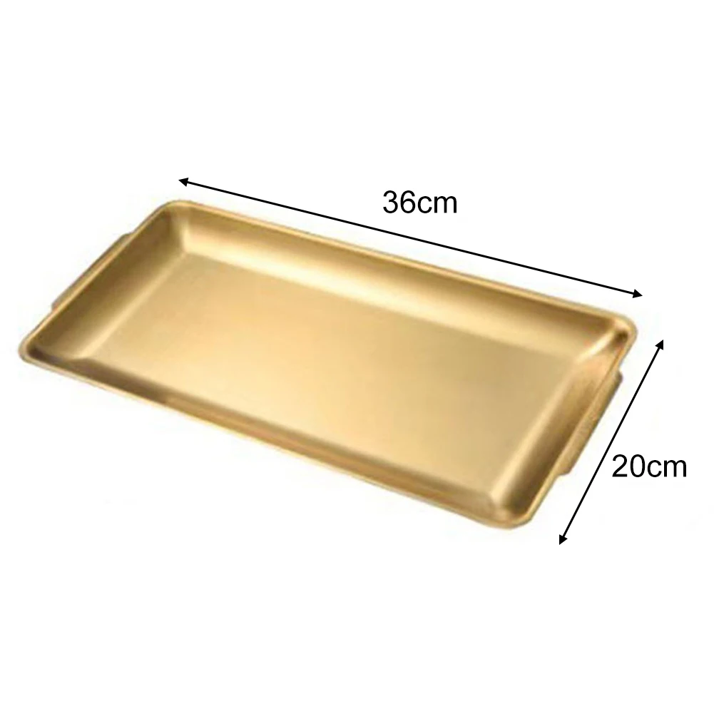 Gold Rectangular Pan Stainless Steel Cookie Cooking Sheet Baking Tray Steamed Sausage Dishes Fruit Grill Fish Plate Bakeware
Gold Rectangular Pan Stainless Steel Cookie Cooking Sheet Baking Tray Steamed Sausage Dishes Fruit Grill Fish Plate Bakeware