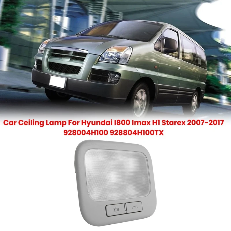 Car Ceiling Lamp Rear Room Lamp Reading Lamp For Hyundai I800 Imax H1 Starex 2007-2017 928004H100 928804H100TX
Car Ceiling Lamp Rear Room Lamp Reading Lamp For Hyundai I800 Imax H1 Starex 2007-2017 928004H100 928804H100TX