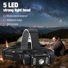 Powerful 16000LM COB LED Headlamp USB Rechargeable Head Torch Magnetic Work Light Waterproof Super Bright for Camping Fishing
Powerful 16000LM COB LED Headlamp USB Rechargeable Head Torch Magnetic Work Light Waterproof Super Bright for Camping Fishing