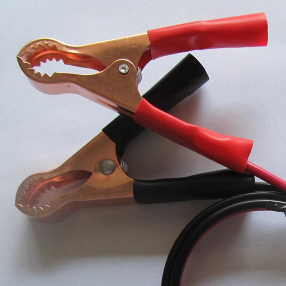 2pcs Car 50AMP Battery Inverter Wire Power Transfer Cable Alligator Clip Battery Clip Wire Car Accessory
2pcs Car 50AMP Battery Inverter Wire Power Transfer Cable Alligator Clip Battery Clip Wire Car Accessory