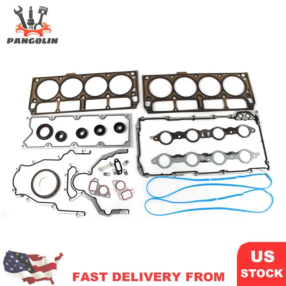 

For LS1 LS6 LQ4 LQ9 4.8L 5.3L 5.7L 6.0L Engnine Gasket Set & Head Gaskets New Part