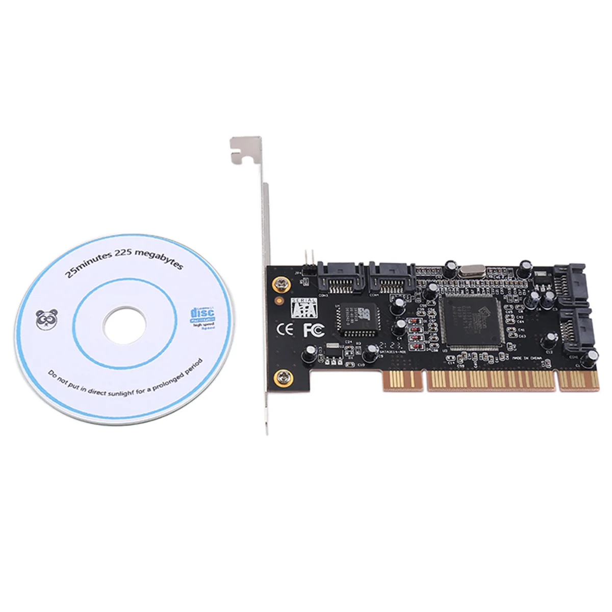 4-портовая плата RAID-контроллера, PCI-карта расширения 2,0 SATA II с чипом Sil3114, PCI Sata, Внутренние порты, плата Raid-контроллера
4-портовая плата RAID-контроллера, PCI-карта расширения 2,0 SATA II с чипом Sil3114, PCI Sata, Внутренние порты, плата Raid-контроллера