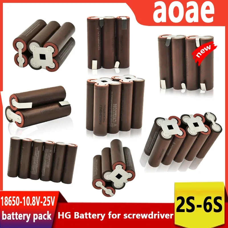 NEW 18650 HG2 3000mAh 6000mAh 20amps 3S 4S 5S 6S 8S 7.4V 12.6V 14.8V 18V 25.2V 29.6V for Screwdriver Batteries Weld Battery Pack 
NEW 18650 HG2 3000mAh 6000mAh 20amps 3S 4S 5S 6S 8S 7.4V 12.6V 14.8V 18V 25.2V 29.6V for Screwdriver Batteries Weld Battery Pack