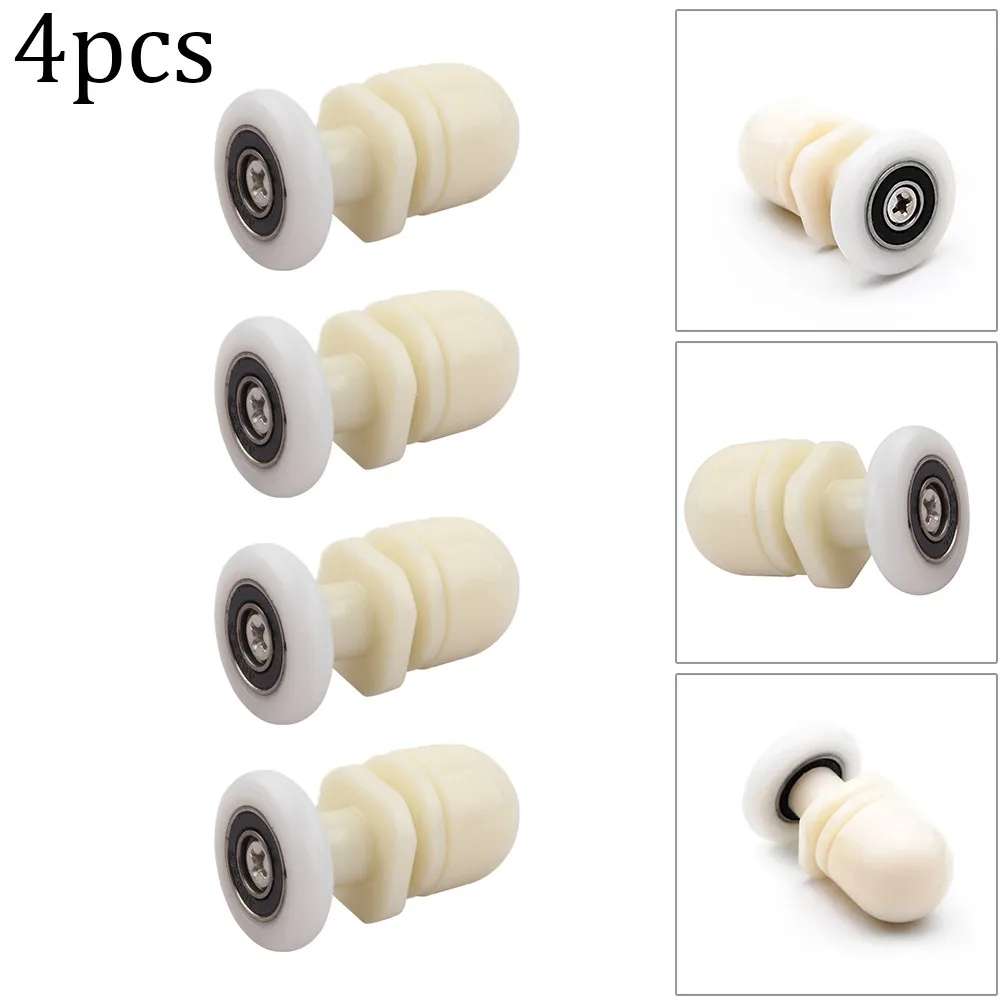4pcs 19/23/25mm Plastic Partiality Glass Bearing Rollers For Bath Door Runners Wheels Pulleys Nylon Easy Glide Rollers
4pcs 19/23/25mm Plastic Partiality Glass Bearing Rollers For Bath Door Runners Wheels Pulleys Nylon Easy Glide Rollers
