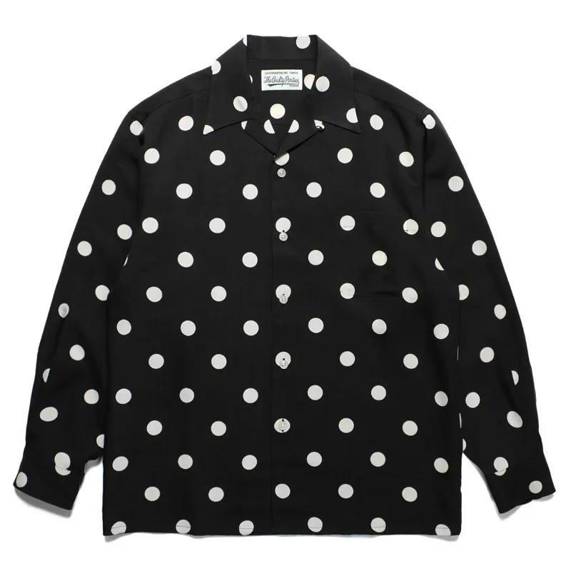 2024 Spring WACKO MARIA Casual Shirt Men Woman Best Quality Loose Oversized Hawaiian Style Breathable Long Sleeve
2024 Spring WACKO MARIA Casual Shirt Men Woman Best Quality Loose Oversized Hawaiian Style Breathable Long Sleeve