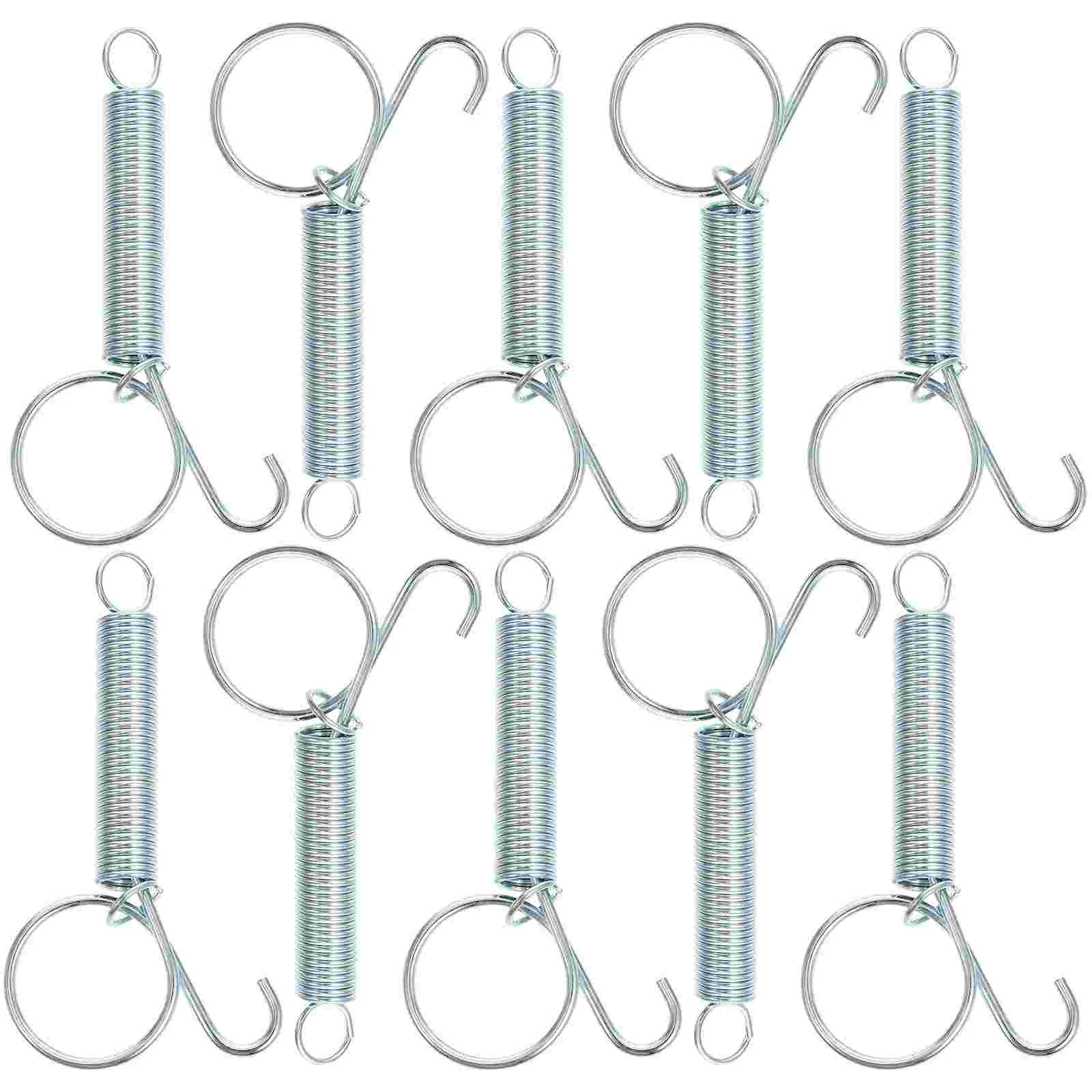 10 Pcs Multi-purpose Pet Cage Door Fixing Hook Pigeon Cage Door Spring Hook 
10 Pcs Multi-purpose Pet Cage Door Fixing Hook Pigeon Cage Door Spring Hook