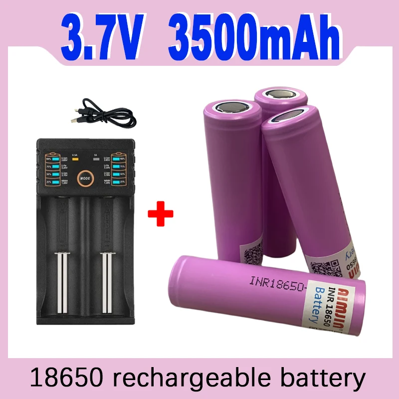 Литиевая аккумуляторная батарея для дрона, электроинструментов, фонарика, электроинструментов, 18650 в, 3,7 мАч, 3500 
Литиевая аккумуляторная батарея для дрона, электроинструментов, фонарика, электроинструментов, 18650 в, 3,7 мАч, 3500