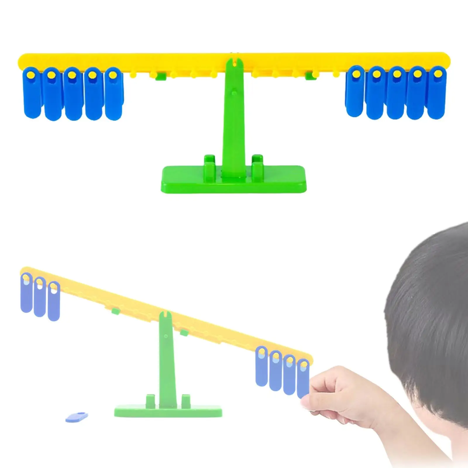 

Balance Counting Toy for Early Math and Number Concepts for Kindergarten Teaching Prop Children Boy Girl Ages 3+ Year Old