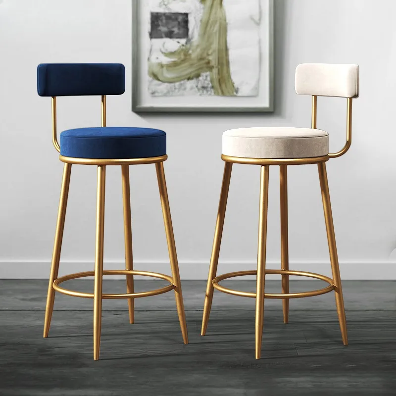 Kitchen Bar Chair Backrest Armchair Comfortable Furniture Nordic Cheap Modern Chairs Counter Stools Metal Poltrona Living Room
Kitchen Bar Chair Backrest Armchair Comfortable Furniture Nordic Cheap Modern Chairs Counter Stools Metal Poltrona Living Room