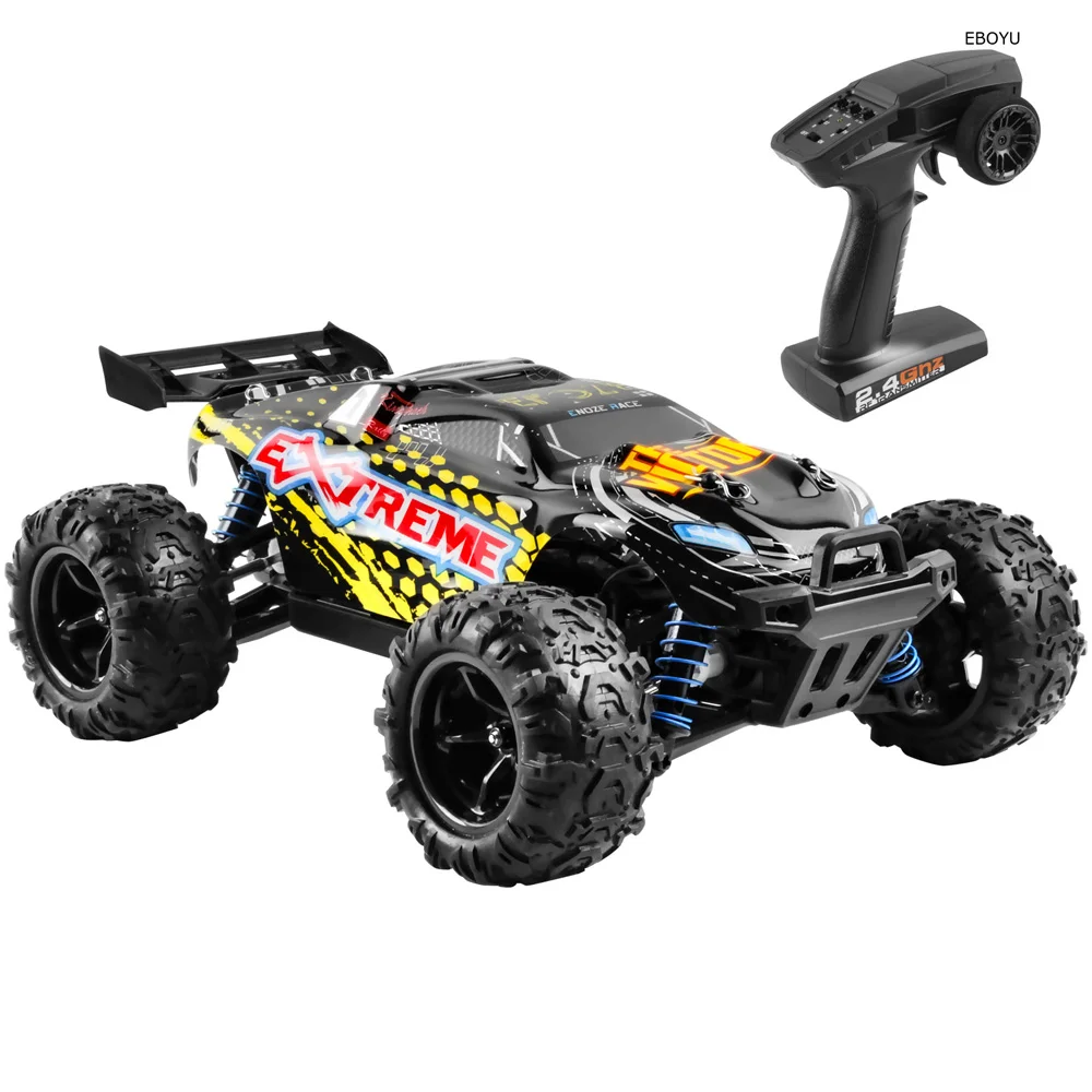 

EBOYU 9302E RC Truck 1:18 2.4GHz 4WD Off-Road RC Car 40KM/h High Speed Truck Truggy Remote Control Racing Car RTR Gift Toy