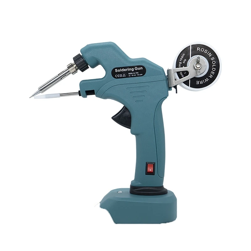 20v Cordless Rechatble Electric Soldering Iron Automatically Send Tin Gun Welding Repair Tool with Makita Interface
20v Cordless Rechatble Electric Soldering Iron Automatically Send Tin Gun Welding Repair Tool with Makita Interface