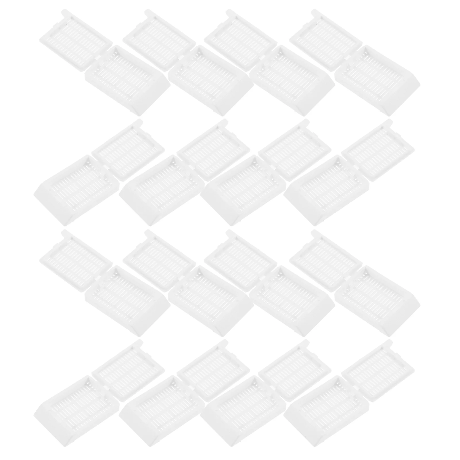 

200 PCS Tissue Embedding Cassette Flow Through Strip Hole Supply with Cover Scientific