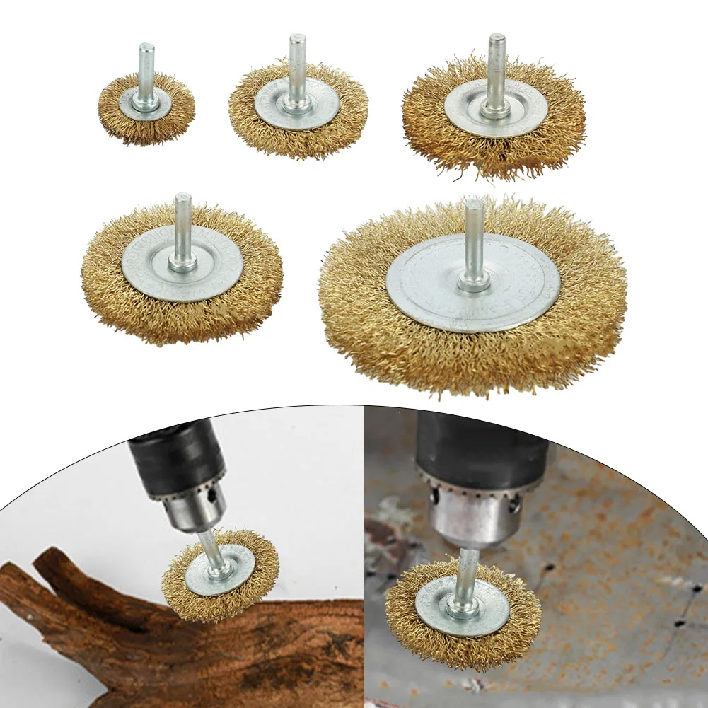 1pc Steel Wire T-shaped Brass Drill Brush 6mm Shank For Power Drill Polishing Grinding Wheel Mini Brush Rotary Tool Accessories
1pc Steel Wire T-shaped Brass Drill Brush 6mm Shank For Power Drill Polishing Grinding Wheel Mini Brush Rotary Tool Accessories