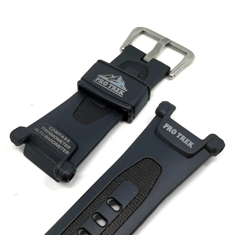 

Resin Sport Strap for Casio G shock PRG-40T PRG-240T PRG-240-1 PRG-40-3v Men Waterproof Rubber Replacement Bracelet Watch Band