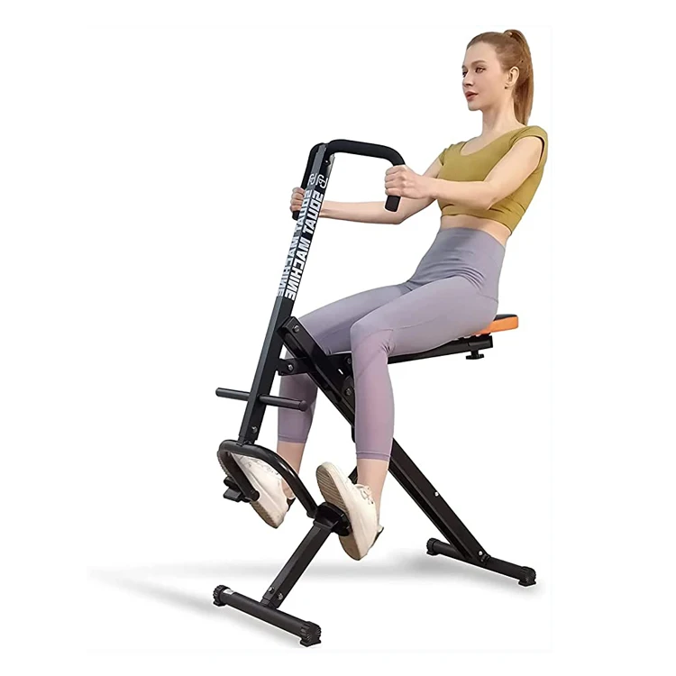 

Row Squat Rider Machine for Legs and Glutes Shaping Squat Assist Trainer & Total Crunch