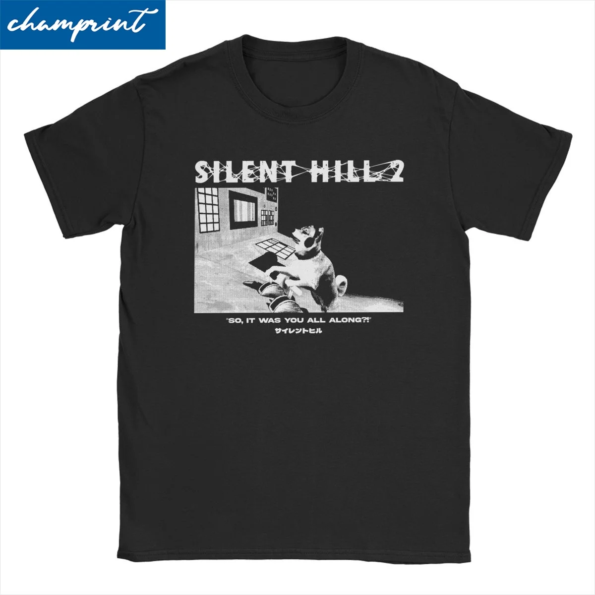 Футболка для мужчин и женщин, Юмористическая рубашка из чистого хлопка с принтом тихий Хилл, лучший конец, короткий рукав, из игры ужасов 
Футболка для мужчин и женщин, Юмористическая рубашка из чистого хлопка с принтом тихий Хилл, лучший конец, короткий рукав, из игры ужасов