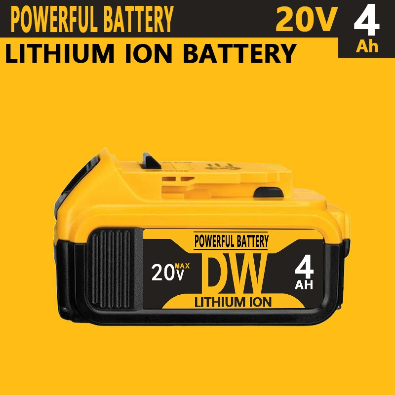 For Dewalt 18V DCB184 DCB200 DCB182 DCB180 DCB181 Original for Dewalt DCB200 20V 4000mAh Li-ion Replacement Battery With Charger
For Dewalt 18V DCB184 DCB200 DCB182 DCB180 DCB181 Original for Dewalt DCB200 20V 4000mAh Li-ion Replacement Battery With Charger