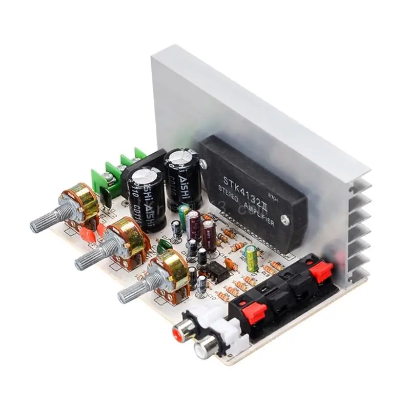 

DX-0408 2.0Channel Stereo Power Amplifier Board Double AC15V-18V 50W+50W Thick Film Series Amplifier Speaker Modules