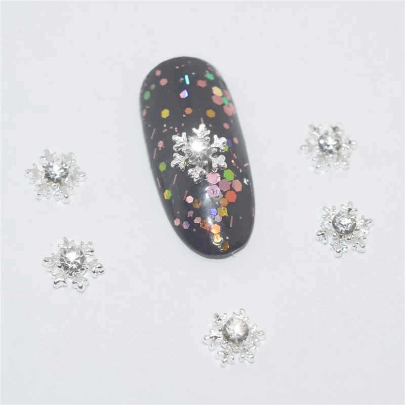 10 Pcs Snowflake 3D Nail Art Rhinestone Decoration Alloy Nail Charms Nails Glitter Rhinestones Nail Supplies
10 Pcs Snowflake 3D Nail Art Rhinestone Decoration Alloy Nail Charms Nails Glitter Rhinestones Nail Supplies
