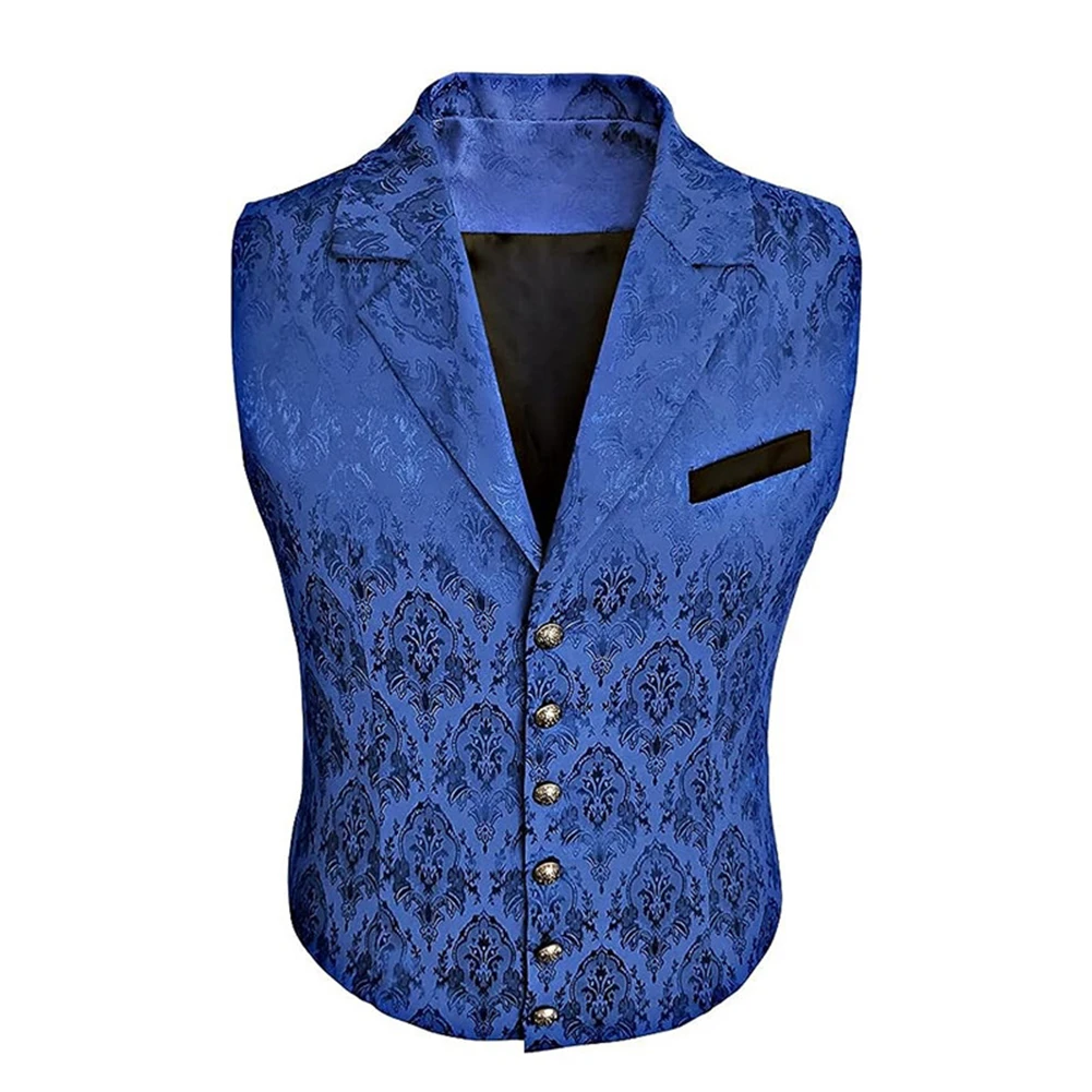 Fashion Print Men's Paisley Suit Waistcoat Vest Business Wedding Vest Suit Sleeveless Casual Formal Slim Fit Tops Men Vest
Fashion Print Men's Paisley Suit Waistcoat Vest Business Wedding Vest Suit Sleeveless Casual Formal Slim Fit Tops Men Vest