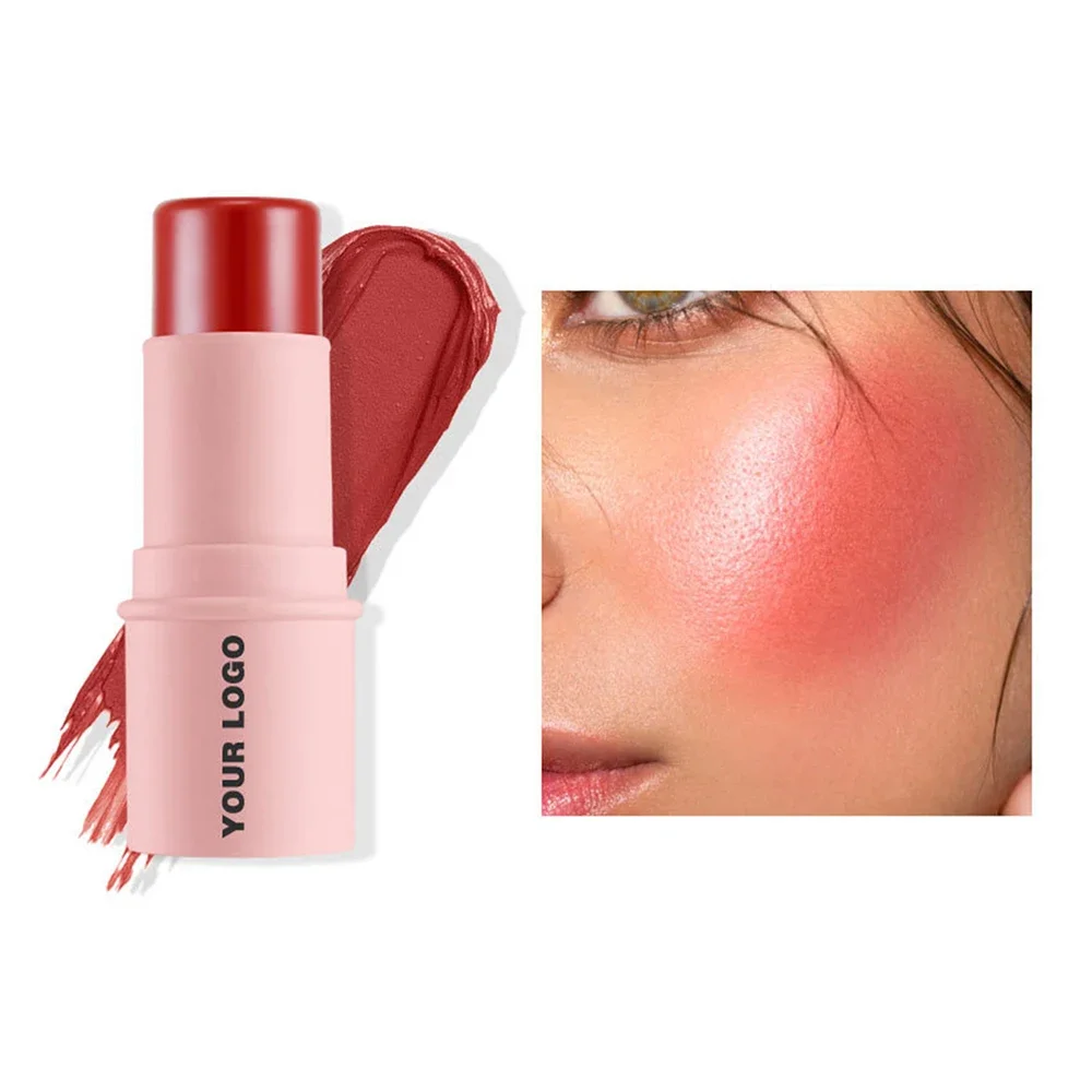 Private Label 29g Cream Blush Stick Bronzer Custom Bulk 8 Colors Waterproof Pigment Cute Blusher Makeup White Black Pink Tube
Private Label 29g Cream Blush Stick Bronzer Custom Bulk 8 Colors Waterproof Pigment Cute Blusher Makeup White Black Pink Tube