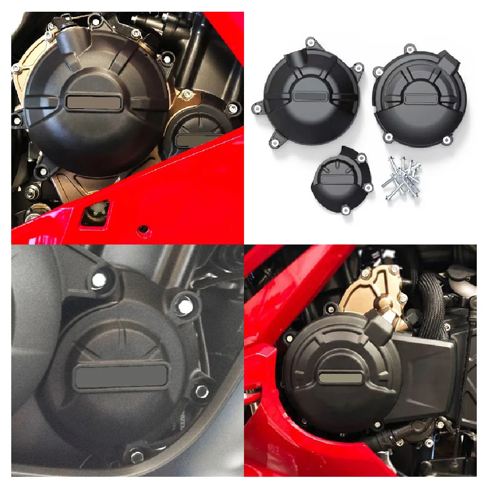 Подходит для Honda CBR500R CB500X CB500F CB 500X 500F ABS 2019-2024 годов выпуска, обложки статора двигателя мотоцикла, комплекты вторичной защиты
Подходит для Honda CBR500R CB500X CB500F CB 500X 500F ABS 2019-2024 годов выпуска, обложки статора двигателя мотоцикла, комплекты вторичной защиты