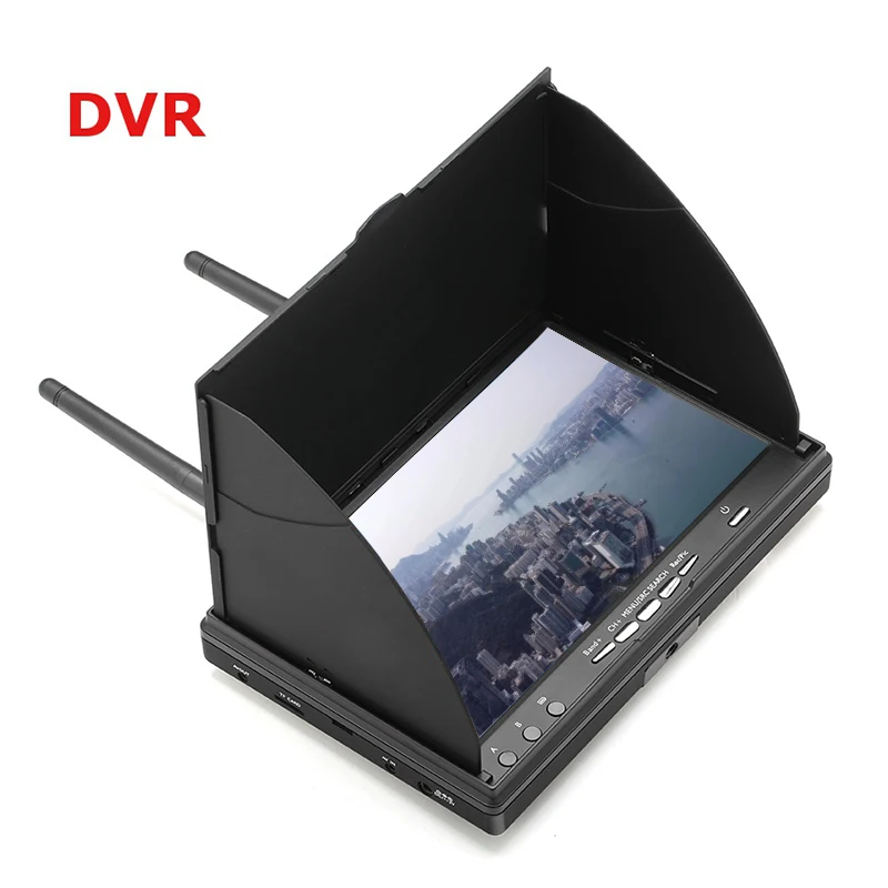 LCD5802D 5804 5,8G 40CH 7-дюймовый Raceband FPV монитор 800x480 с DVR встроенный аккумулятор видеоэкран для FPV мультикопта
LCD5802D 5804 5,8G 40CH 7-дюймовый Raceband FPV монитор 800x480 с DVR встроенный аккумулятор видеоэкран для FPV мультикопта