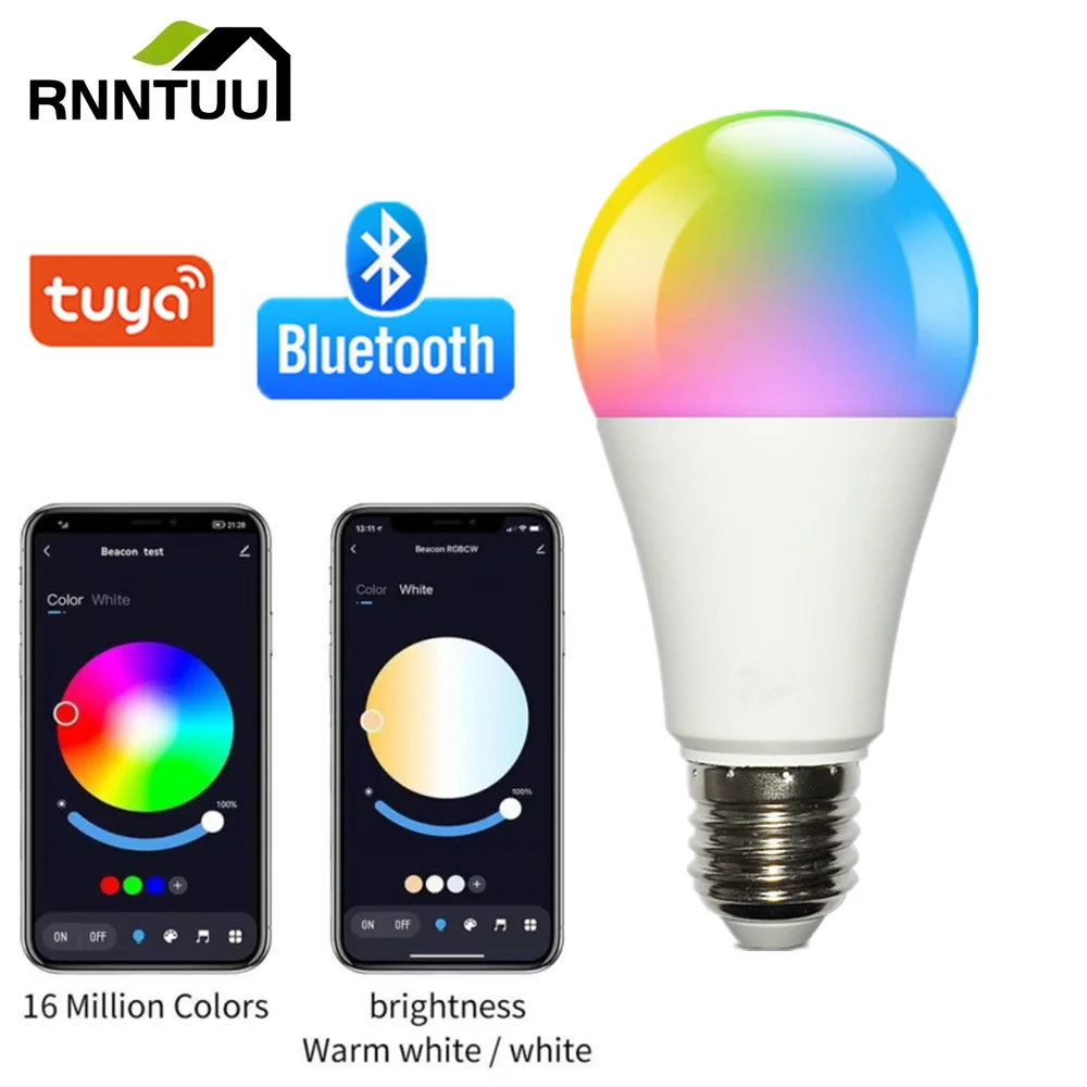 E27 LED Smart Bulb 15W RGB Tuya Lamp Bluetooth APP Control Dimmable Ampoule LED Light Bulb Home Bedroom Christmas Party Decor
E27 LED Smart Bulb 15W RGB Tuya Lamp Bluetooth APP Control Dimmable Ampoule LED Light Bulb Home Bedroom Christmas Party Decor