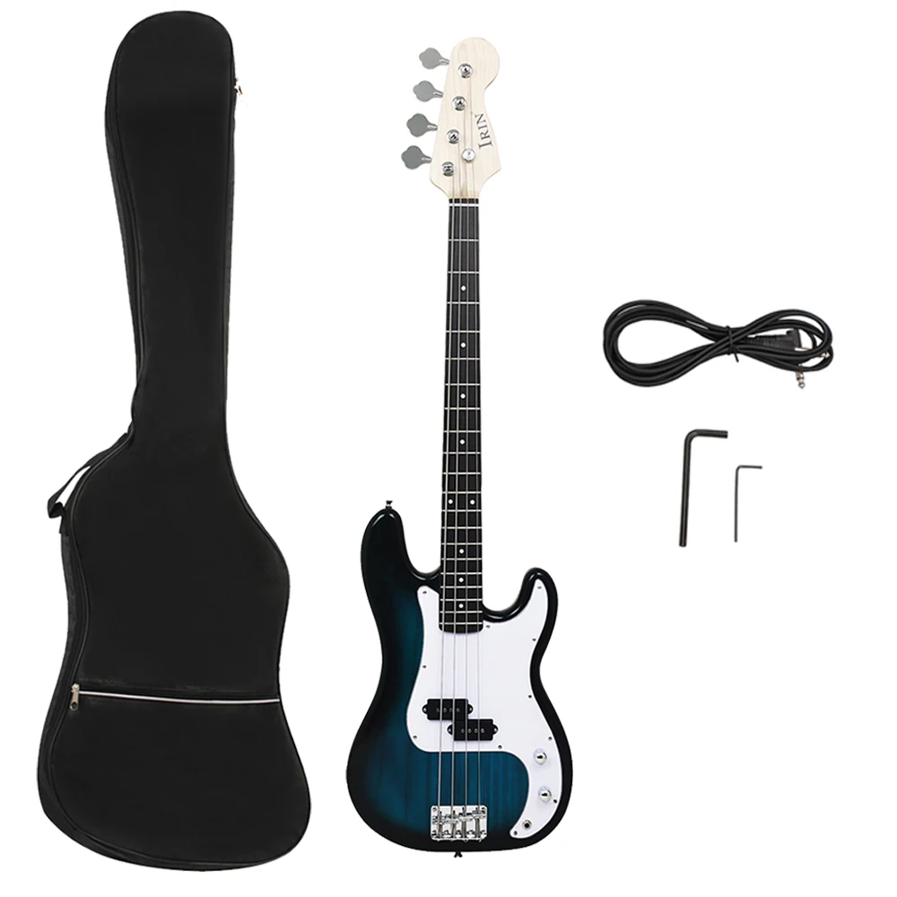IRIN 4 Strings ST Bass Guitar 20 Frets Maple Body Electric Bass Guitarra Guitar With Bag Necessary Guitar Parts & Accessories
IRIN 4 Strings ST Bass Guitar 20 Frets Maple Body Electric Bass Guitarra Guitar With Bag Necessary Guitar Parts & Accessories