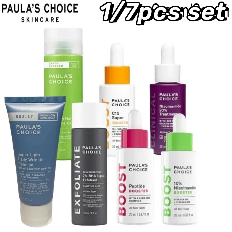 

1/7pcs Paula‘s Choice 10% Niacinamide Peptide Booster BOOST C15 Anti-Wrinkle Aging Serum Repairs Multiple Signs Of Aging