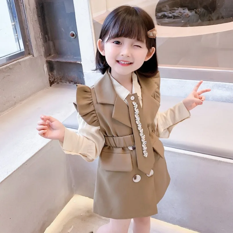 JOJO Girls Suit Set Dress + Blouse Clothing for Girls Casual Style Toddler Girls Clothes
JOJO Girls Suit Set Dress + Blouse Clothing for Girls Casual Style Toddler Girls Clothes