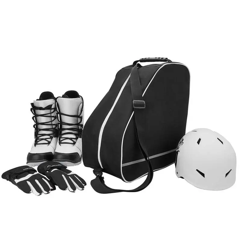 Skiing Boot Gear Pack 600D Oxford Waterproof Carrying Boots Bags With Handles Snowboard Boots Holder Pack For Winter Sports
Skiing Boot Gear Pack 600D Oxford Waterproof Carrying Boots Bags With Handles Snowboard Boots Holder Pack For Winter Sports