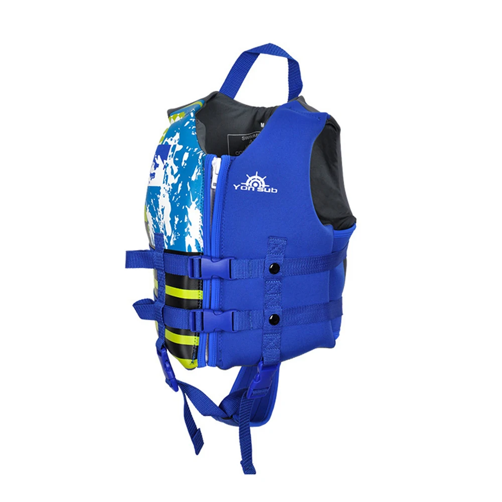 

2023 Professional Children's Neoprene Life Jacket Buoyancy Vest Water Sports Swimming Surfing And Rafting Auxiliary Life Jacket