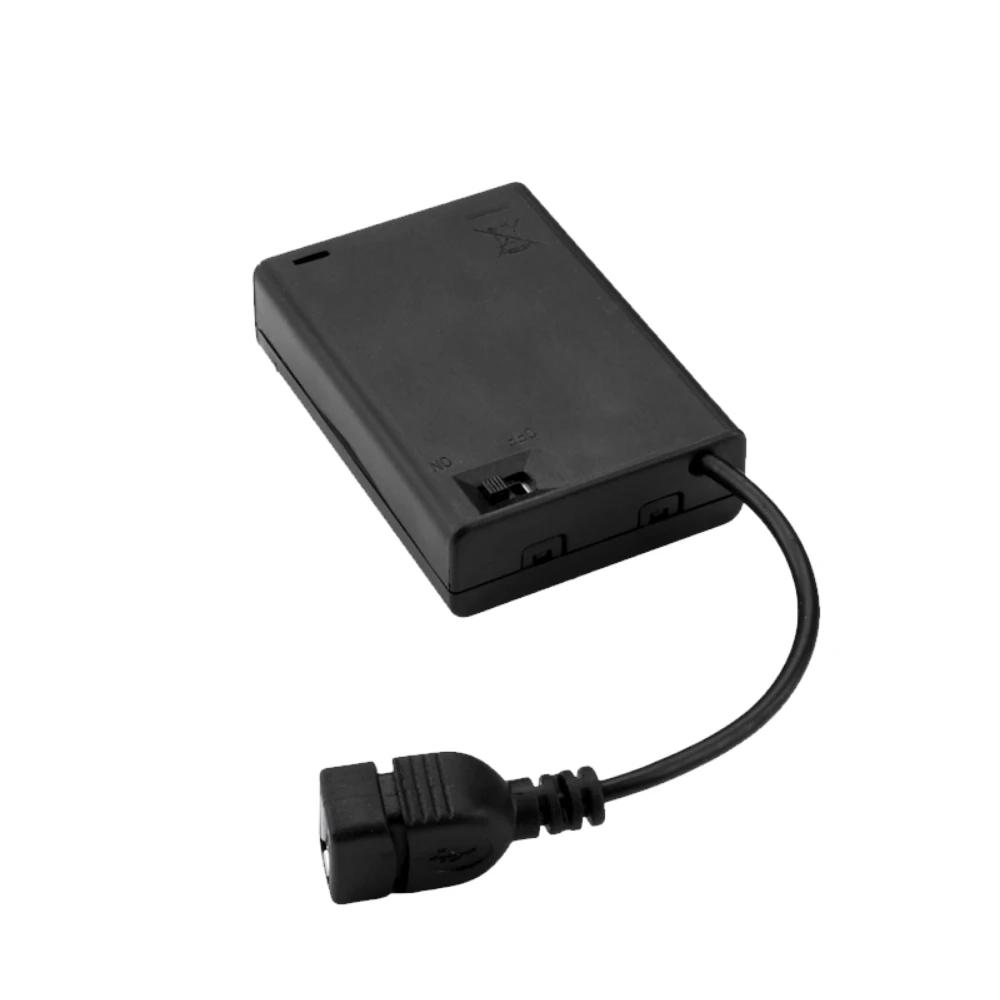 3/4 Slot AA Battery Holder 4.5V/6V AA Battery Box with Lead Wire ON/Off Switch and Screw Cap Case Back Cover USB Power Interface
3/4 Slot AA Battery Holder 4.5V/6V AA Battery Box with Lead Wire ON/Off Switch and Screw Cap Case Back Cover USB Power Interface