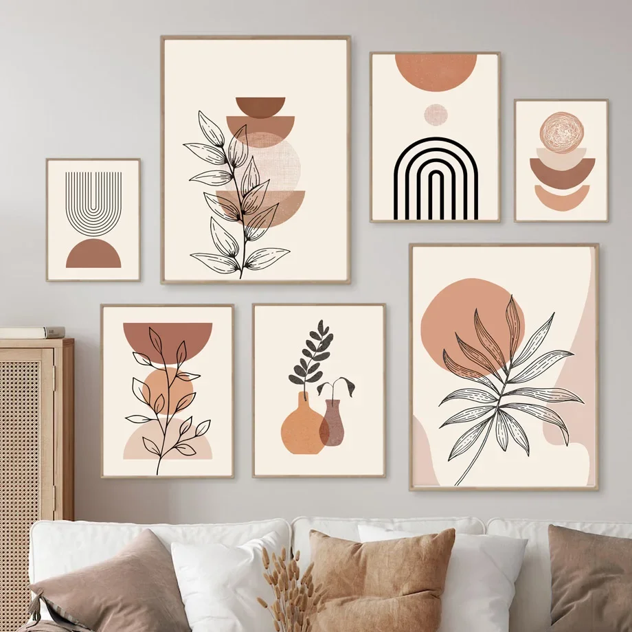Boho Abstract Geometric Line Leaves Vase Plant Wall Art Canvas Painting Nordic Posters And Print Wall Pictures Living Room Decor
Boho Abstract Geometric Line Leaves Vase Plant Wall Art Canvas Painting Nordic Posters And Print Wall Pictures Living Room Decor